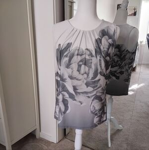 Calvin Klein Short Sleeve Blouse.